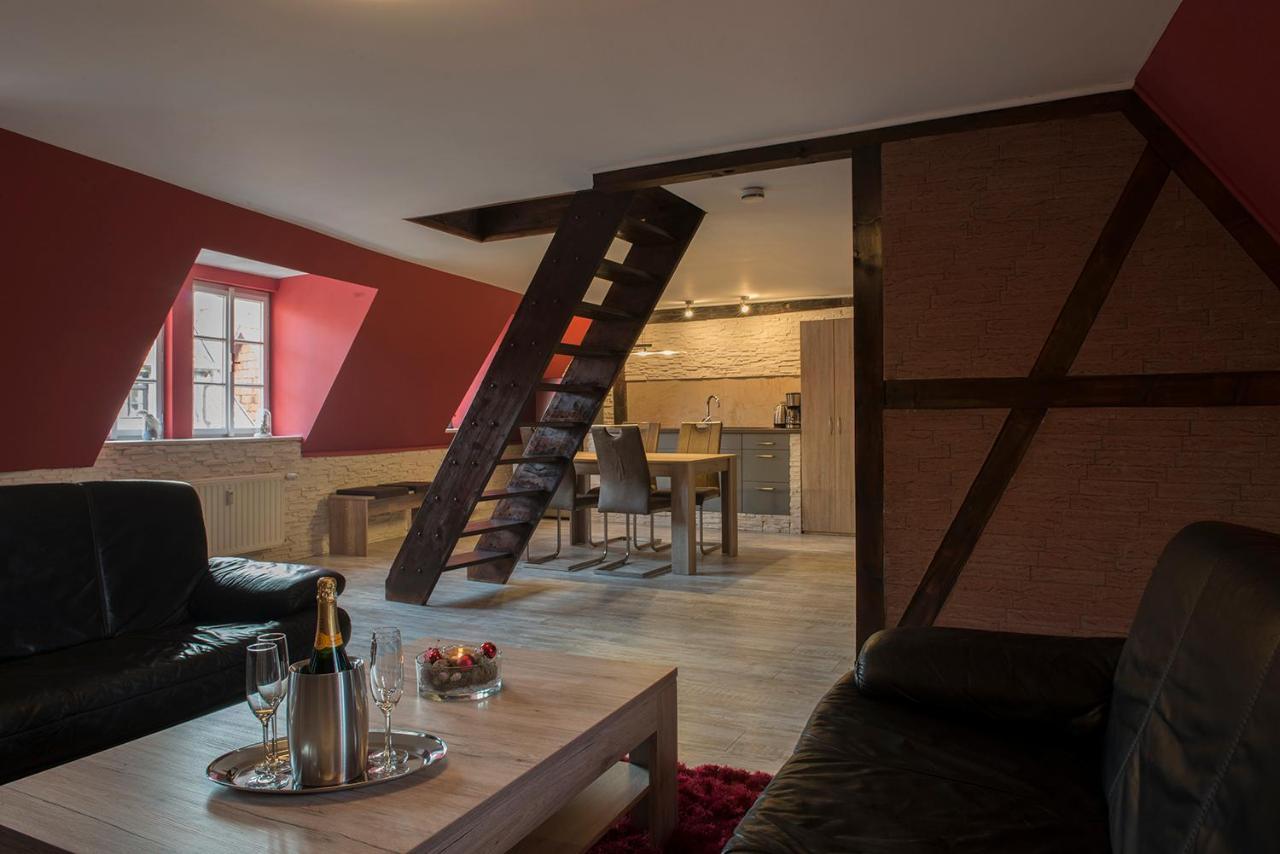 Apartment Alma เควดลินบวร์ก ภายนอก รูปภาพ